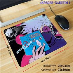 Naruto anime mouse pad 30*25*0.3cm（lockrand）