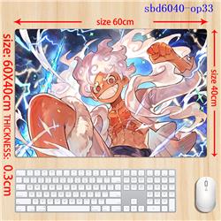 One Piece anime mouse pad 60*40*0.3cm（lockrand）