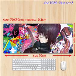 HunterX Hunter anime mouse pad 70*30*0.3cm（lockrand）