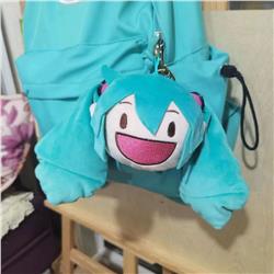 Hatsune Miku anime plush keychain