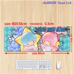 Kuromi anime mouse pad 80*30*0.3cm（lockrand）