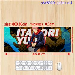 Jujutsu Kaisen anime mouse pad 80*30*0.3cm（lockrand）