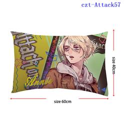 Attack on Titan anime pillow cushion 40*60cm