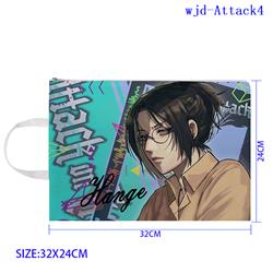 Attack on Titan anime bag 24*32cm