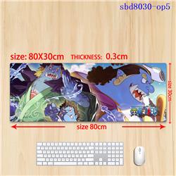 One Piece anime mouse pad 80*30*0.3cm（lockrand）