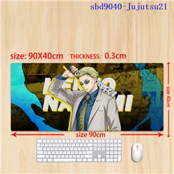 Jujutsu Kaisen anime mouse pad 90*40*0.3cm（lockrand）