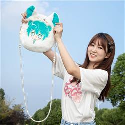 Hatsune Miku anime plush bag 25cm