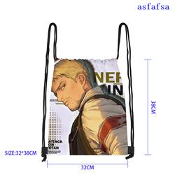 Attack on Titan anime bag 32*38cm