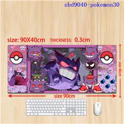 Pokemon anime mouse pad 90*40*0.3cm（lockrand）