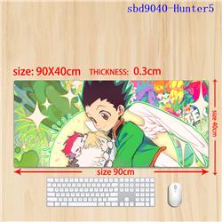 HunterX Hunter anime mouse pad 90*40*0.3cm（lockrand）
