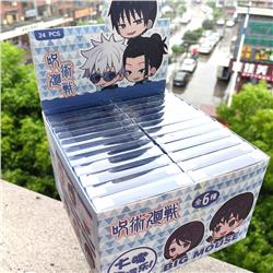 Jujutsu Kaisen anime keychain  8*8cm 12 pcs a set