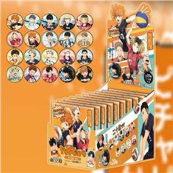 Haikyuu anime badge 20pcs a set