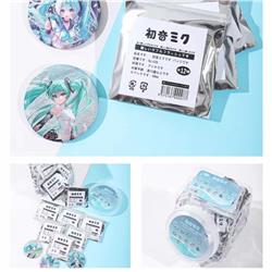 Hatsune Miku anime badge 58mm 48pcs a set
