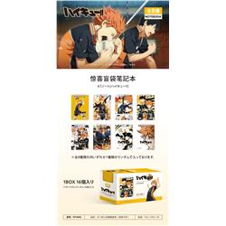 Haikyuu anime A7 notebook 16 pcs a set