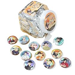 Haikyuu anime badge 58mm 48pcs a set