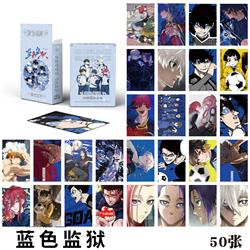 Blue Lock anime lomo cards price for a set of 50 pcs