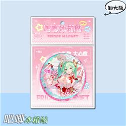 Hatsune Miku anime refrigerator sticker