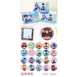 Genshin Impact anime pin 24 pcs a set