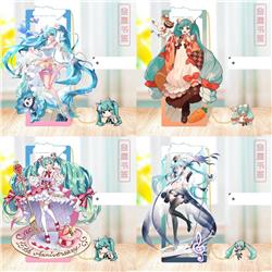 Hatsune Miku anime metal bookmark