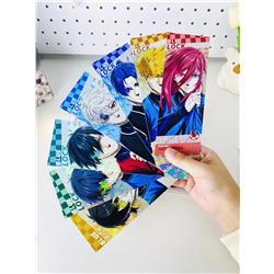 Blue Lock anime UV bookmark