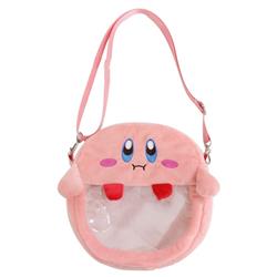 Kirby anime plush bag 22*22*5cm