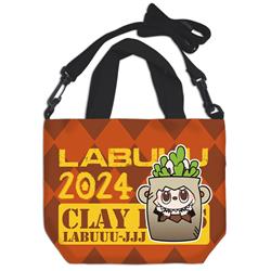 Labubu jeffy anime handbag 24*18cm