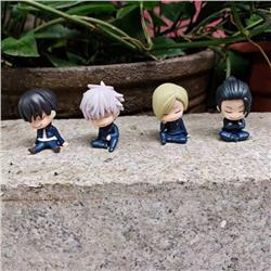 Jujutsu Kaisen anime figure 6cm 4 pcs a set