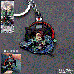 Demon slayer kimets anime keychain