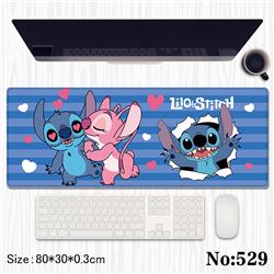 stitch anime mouse pad 80*30*0.3cm