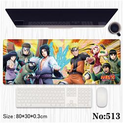 Naruto anime mouse pad 80*30*0.3cm