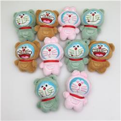 Doraemon anime Plush toy 12cm 10pcs a set