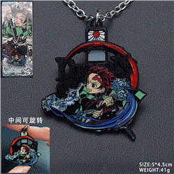 Demon slayer kimets anime necklace