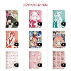 SPY×FAMILY anime wallet 12*9.5*2cm