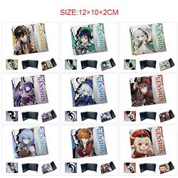 Genshin Impact anime wallet 12*10*2cm