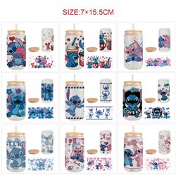 stitch anime glass 450ml