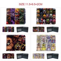 Five Nights at Freddy's anime wallet 11.5*9.5*2cm