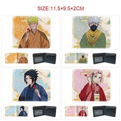 Naruto anime wallet 11.5*9.5*2cm