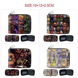 Five Nights at Freddy's anime wallet 10*12*2.5cm