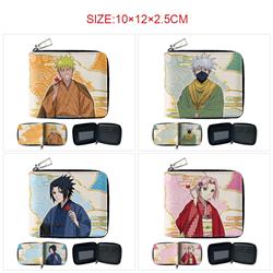 Naruto anime wallet 10*12*2.5cm
