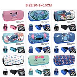 stitch anime pencil bag 20*9*6.5cm