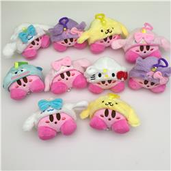 Kirby anime Plush toy 9cm 10pcs a set