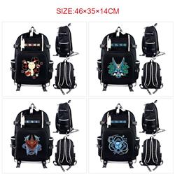 Genshin Impact anime Backpack