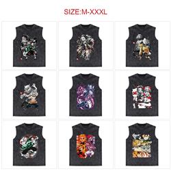 Demon slayer kimets anime T-shirt vest