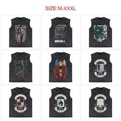 Attack on Titan anime T-shirt vest