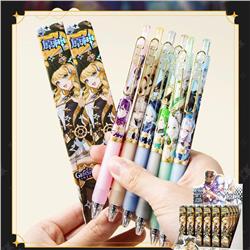 Genshin Impact anime neutral pen 0.5mm black 22pcs a set