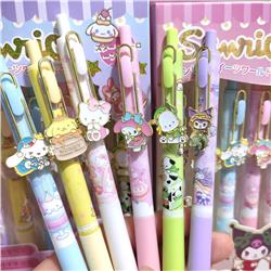 Kuromi anime neutral pen 0.5mm black 24pcs a set