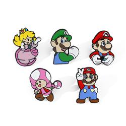 Super Mario anime pin