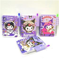 Kuromi anime notebook 8*10.5cm 1 price