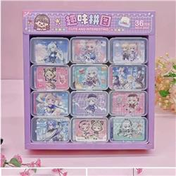 Genshin Impact anime puzzle 6*4.3cm 36 pcs a set