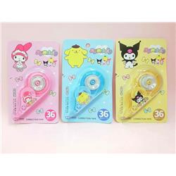 Kuromi anime correction tape 24pcs a set